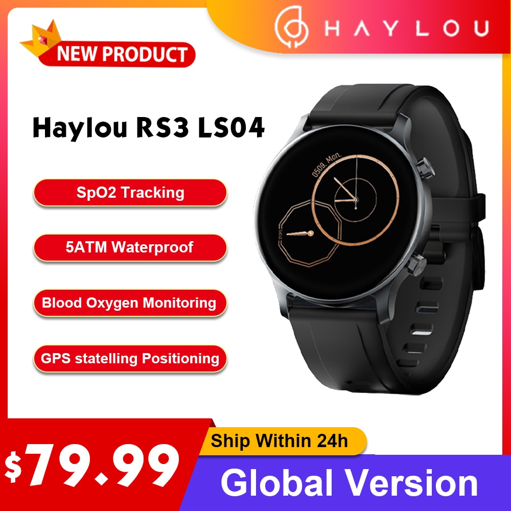 Haylou RS3 Ʈ ġ   LS04 Bluetooth 5.0 G..